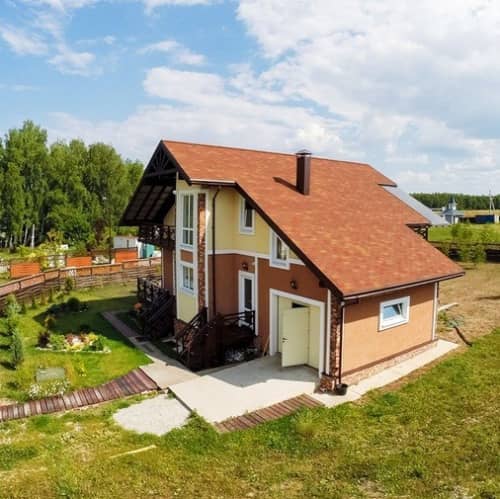 Купить Черепица гибкая Технониколь Shinglas Классик Фламенко Толедо по низкой цене