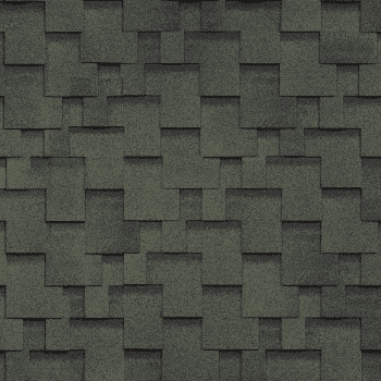 Купить Черепица гибкая Технониколь Shinglas Финская Аккорд зеленая по низкой цене