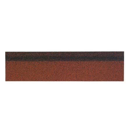 Купить Черепица Технониколь Shinglas коньково-карнизная красная микс по низкой цене