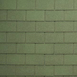 Купить Черепица гибкая Tegola Nordland Классик зеленая с отливом по низкой цене