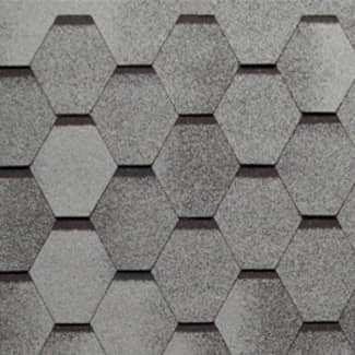 Купить Черепица гибкая Tegola Nordland Нордик серая с отливом по низкой цене