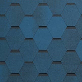 Купить Черепица гибкая Tegola Nordland Нордик синяя с отливом по низкой цене