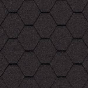 Купить Черепица гибкая Icopal Plano Natur Графитно-черная по низкой цене