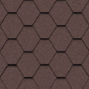 Купить Черепица гибкая Icopal Plano Natur коричневая по низкой цене