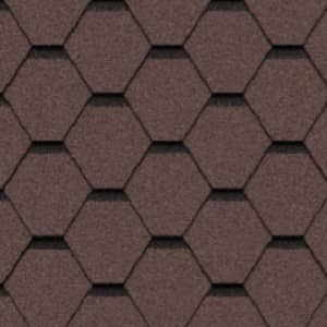 Купить Черепица гибкая Icopal Plano Tema коричневая по низкой цене