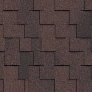 Купить Черепица гибкая Icopal Claro Antik коричневая по низкой цене