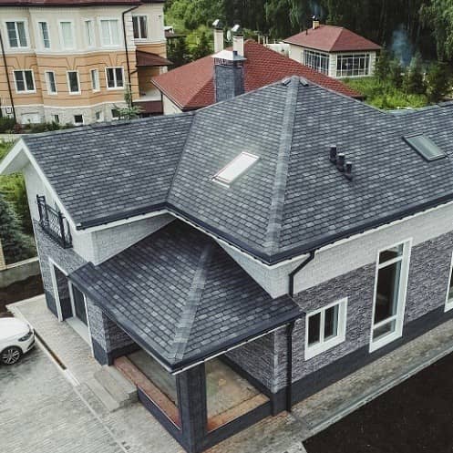 Купить Черепица гибкая Docke PIE Premium Женева Фладен по низкой цене