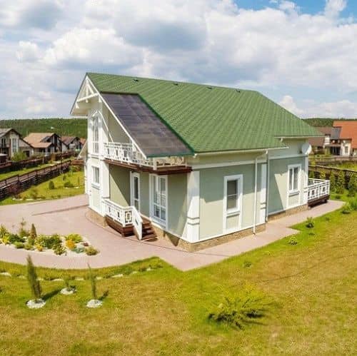 Купить Черепица гибкая Технониколь Shinglas Ультра Фокстрот Эвкалипт по низкой цене