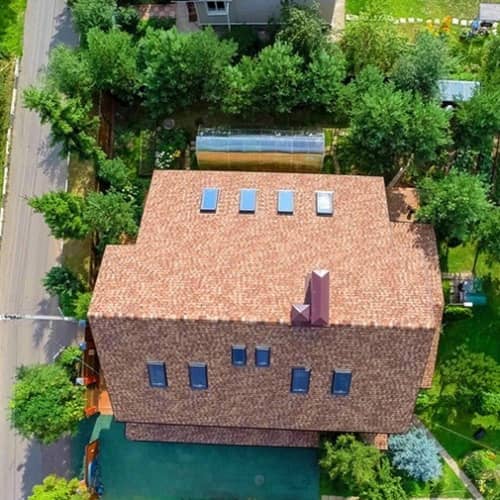 Купить Черепица гибкая Технониколь Shinglas Джаз Терра по низкой цене