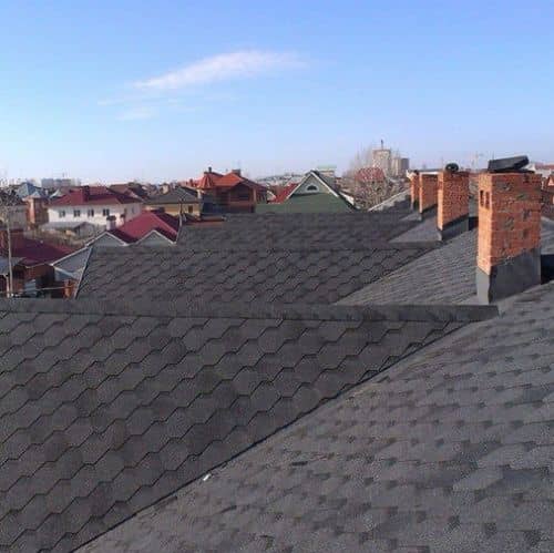 Купить Черепица гибкая Технониколь Shinglas Финская Соната серая по низкой цене