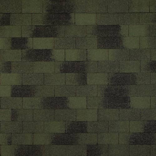 Купить Черепица гибкая Tegola Top Shingle Винтаж зеленая по низкой цене