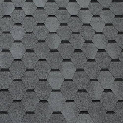 Купить Черепица гибкая Tegola Top Shingle Смальто серая по низкой цене