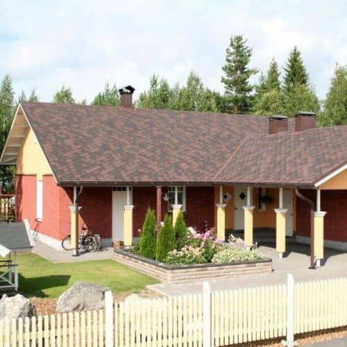 Купить Черепица гибкая Katepal Jazzy коричневая по низкой цене