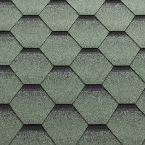 Купить Черепица гибкая Katepal Katrilli Зелень моховая по низкой цене