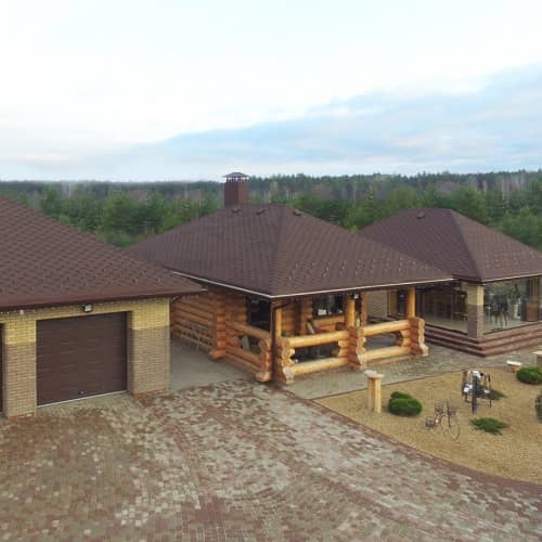 Купить Черепица гибкая Katepal Katrilli Кора дерева по низкой цене