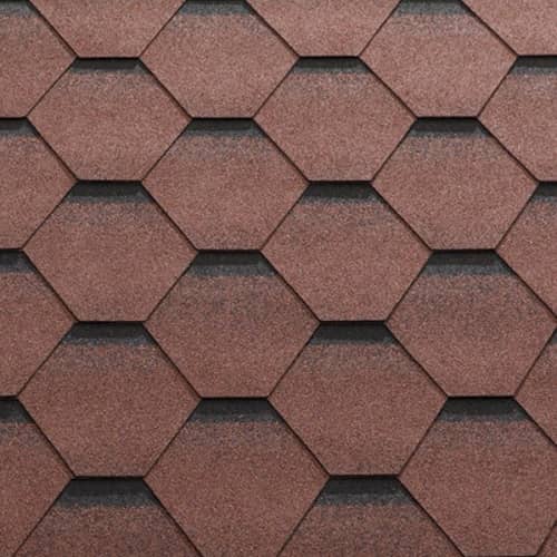 Купить Черепица гибкая Katepal Katrilli Осенне-красная по низкой цене