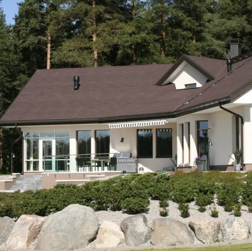 Купить Черепица гибкая Katepal Foxy коричневая по низкой цене