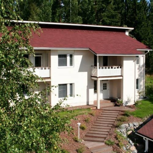 Купить Черепица гибкая Katepal Foxy красная по низкой цене