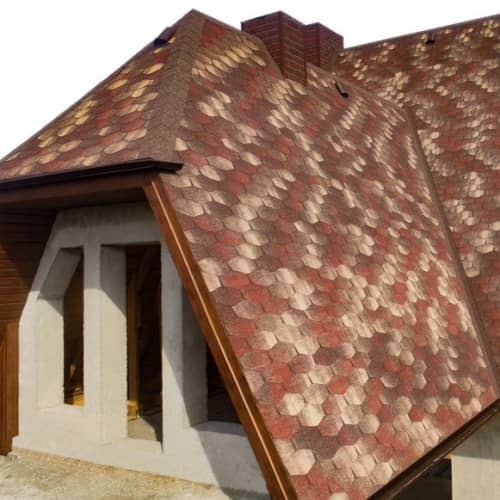 Купить Черепица гибкая Katepal Forte Сахара по низкой цене