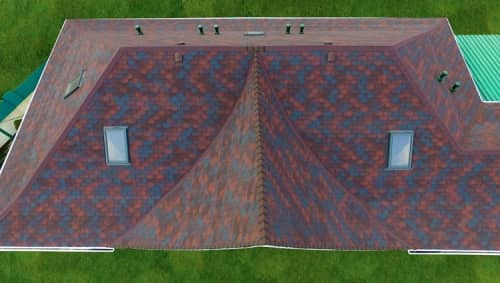 Купить Черепица гибкая Katepal Forte Ямайка по низкой цене