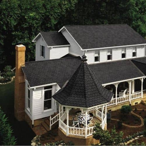 Купить Черепица гибкая CertainTeed Carriage House Black Pearl по низкой цене