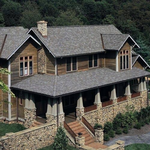 Купить Черепица гибкая CertainTeed Grand Manor Stonegate Gray по низкой цене