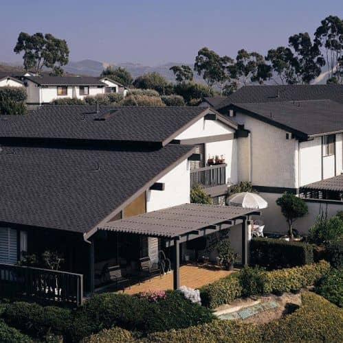 Купить Черепица гибкая CertainTeed Presidential Shake Charcoal Black по низкой цене