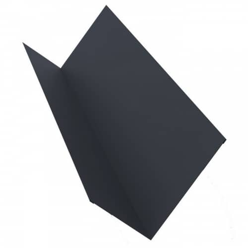 Купить Планка Grand Line Velur20 Ral 7024 примыкания резка 250х150 мм по низкой цене