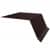 планка капельник grand line velur20 ral 8017, 100х55 мм Купить Планка капельник Grand Line Velur20 RAL 8017, 100х55 мм по низкой цене