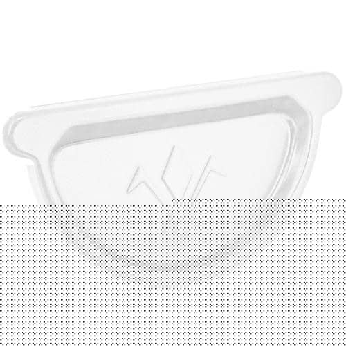 Купить Заглушка желоба Aquasystem D125/90 мм с резиновым уплотнителем RR 20 белая по низкой цене