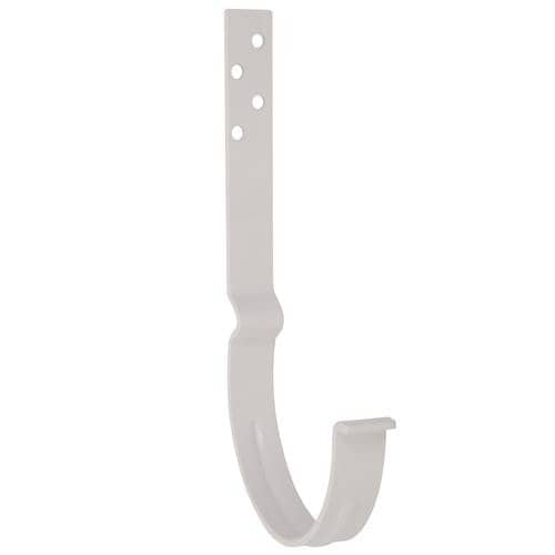 Купить Крюк желоба Aquasystem D125/90 мм длинный RR 20 белый по низкой цене