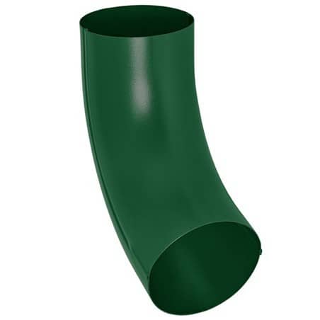 Купить Колено трубы Aquasystem D125/90 мм угол 72 градуса универсальное RAL 6005 зеленое по низкой цене