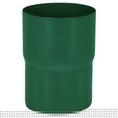 Купить Соединитель трубы Aquasystem D125/90 мм RAL 6005 зеленый по низкой цене