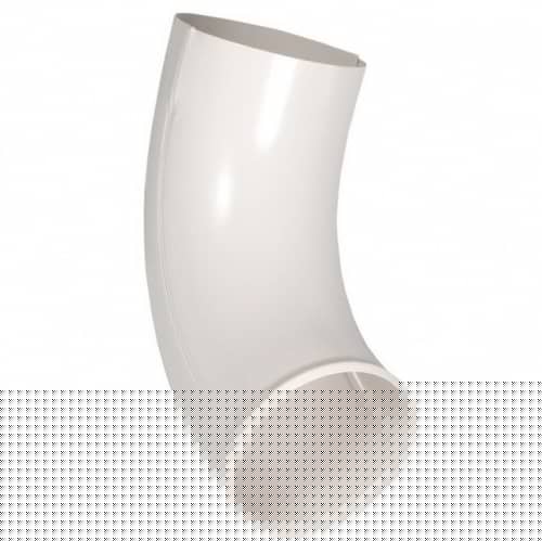 Купить Отвод трубы Aquasystem D125/90 мм RR 20 белый по низкой цене