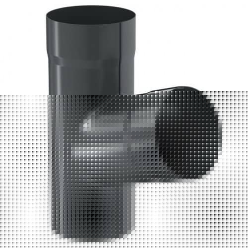 Купить Тройник трубы Aquasystem D125/90 мм RR 23 серый по низкой цене