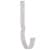 Купить Крюк желоба Aquasystem D125/90 мм длинный RR 20 белый по низкой цене