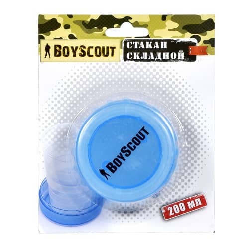 Купить Стакан Boyscout складной 200 мл 61132 по низкой цене