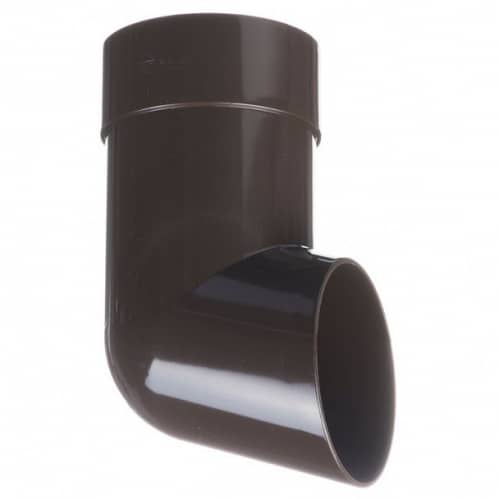 Купить Отвод трубы Docke ПВХ Premium D120/85 мм RAL 8017 Шоколад по низкой цене