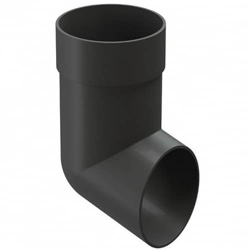 Купить Отвод трубы Docke ПВХ Premium 120/85 мм графит по низкой цене