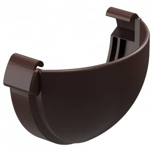 Купить Заглушка желоба Docke ПВХ Lux D141/100 Шоколад по низкой цене