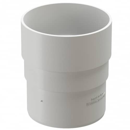 Купить Соединитель трубы Docke ПВХ Standard D120/80 мм белый по низкой цене