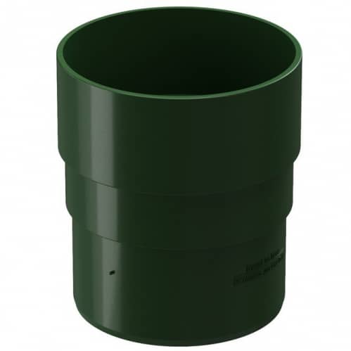Купить Соединитель трубы Docke ПВХ Standard D120/80 мм зеленый по низкой цене