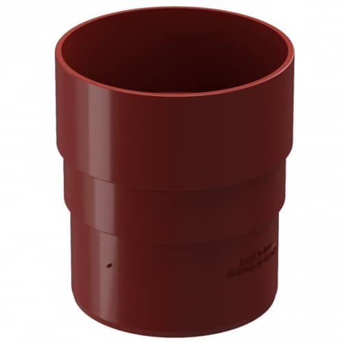 Купить Соединитель трубы Docke ПВХ Standard D120/80 мм красный по низкой цене
