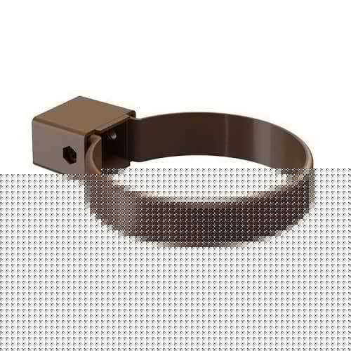 Купить Хомут трубы Docke Standard ПВХ D120/80 мм светло-коричневый по низкой цене