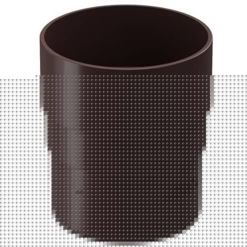 Купить Соединитель трубы Docke ПВХ Standard D120/80 мм темно-коричневый по низкой цене