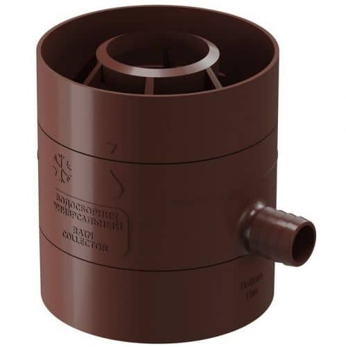 Купить Водосборник Docke ПВХ универсальный каштан по низкой цене