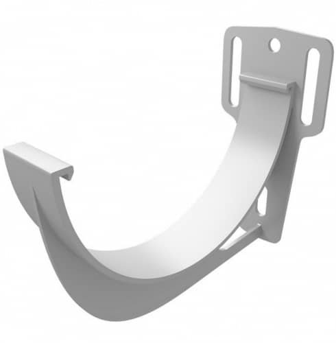Купить Крюк желоба Grand Line Slider ПВХ D120/87 мм белый по низкой цене