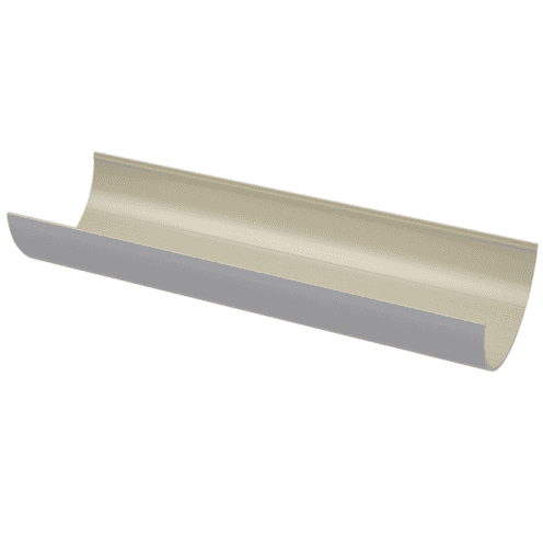 Купить Желоб Технониколь ПВХ D125/82х3000 мм водосточный белый по низкой цене