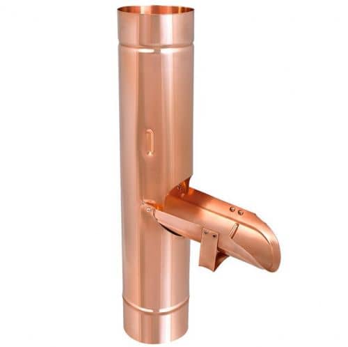 Купить Водосборник Aquasystem D150/100 мм медь по низкой цене