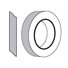 Купить Изолента Biber 92003 ПВХ красная 13 мм х 11 м (192 м) по низкой цене